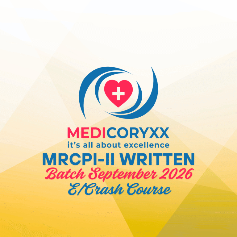 MRCPI- 2 WRITTEN E/CRASH COURSE SEPTEMBER 2026